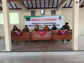 Penyuluhan masyarakat penguatan penanganan stunting di Wunung